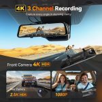 آیینه و دوربین ثبت وقایع WOLFBOX G900 TriPro - تصویر 3